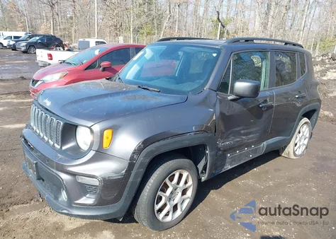 2020 Jeep Renegade Latitude 4X4 из США, поврежденный, VIN ZACNJBBB3LPL28389